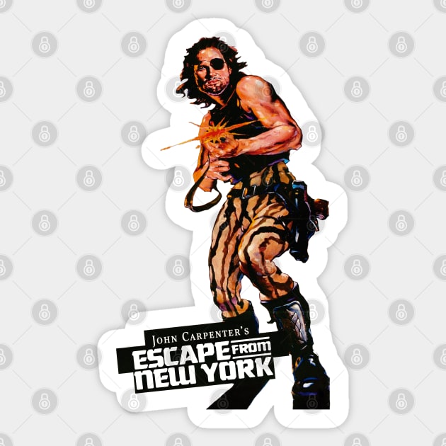 Escape from New York Sticker by japonesvoador